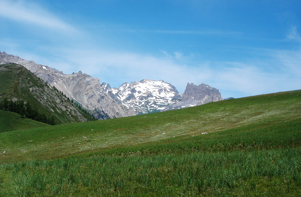 Panorama su su Monte Thabor e Seru